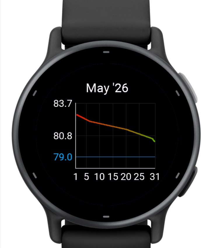 TargetWeight · Screenshot 2
