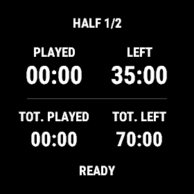 Football Timer · Screenshot 1
