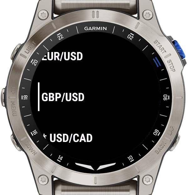 Forex Tracker (EUR, GBP, CAD & JPY) · Screenshot 2