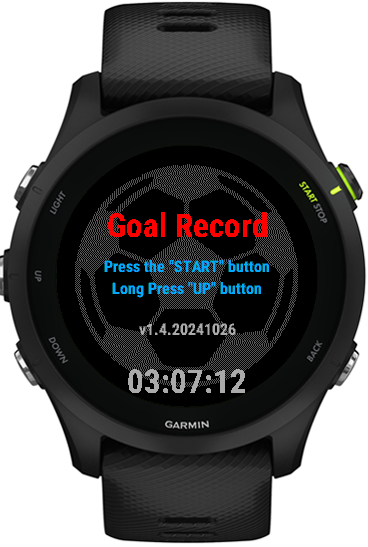 Soccer/Football sports score Goal Record · Screenshot 1