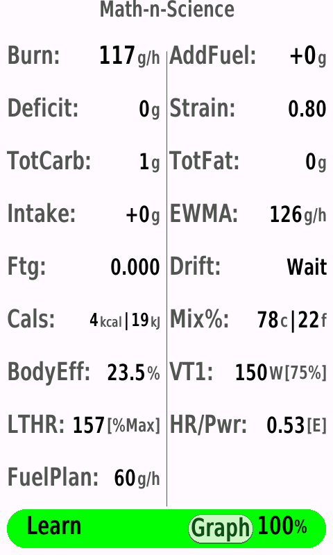 BikeMighty Fueling · Screenshot 1
