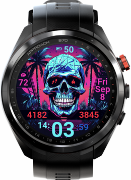 Vaporwave Skull · Screenshot 0