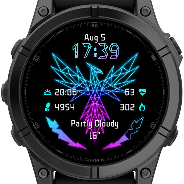 Phoenix Watch Face · Screenshot 1