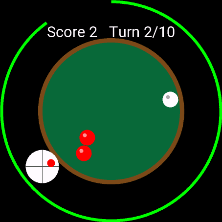 Round Billiards · Screenshot 2