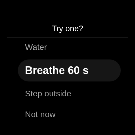 Nervous System Nudge · Screenshot 2
