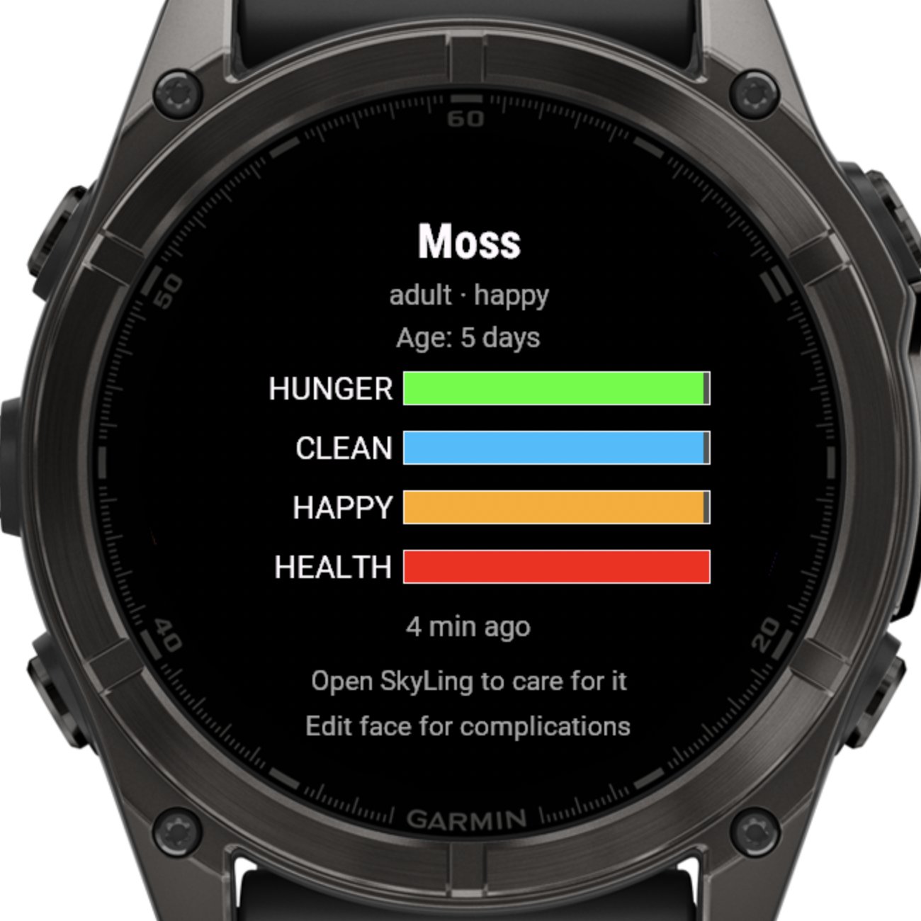 SkyLing Face - your pet on your watch face · Screenshot 2
