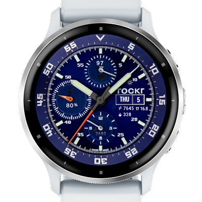 Tockr Chronograph Watch Face · Screenshot 1