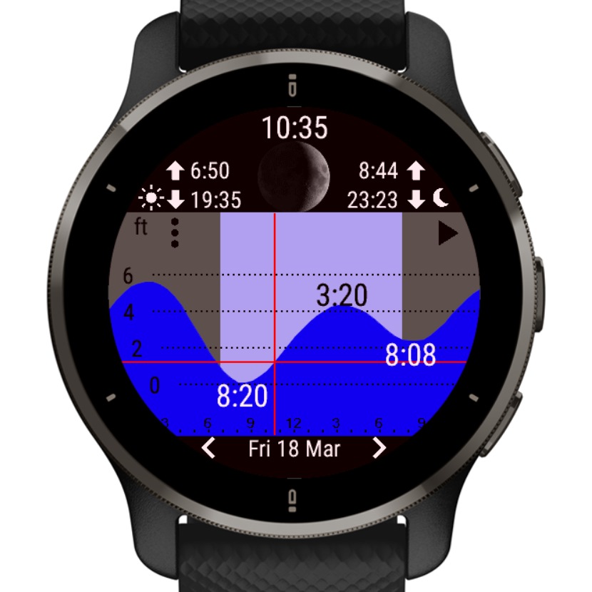 Tide Chart Widget · Screenshot 0
