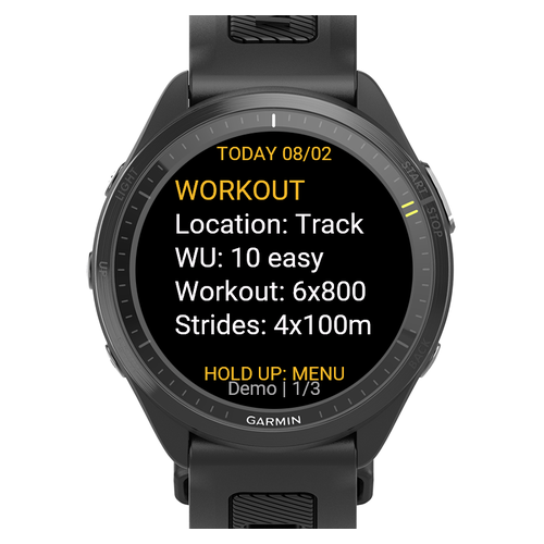 XC Workout Companion · Screenshot 0