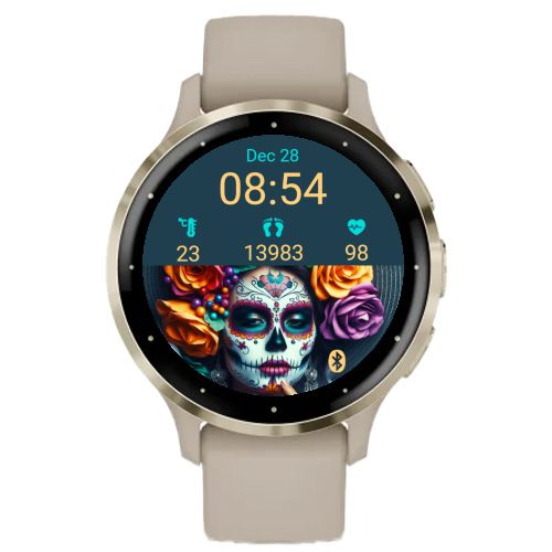 Calavera Halloween Day of the Dead Face Paint · Screenshot 0
