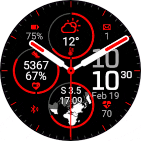 Summit 5 Watch Face · Screenshot 0