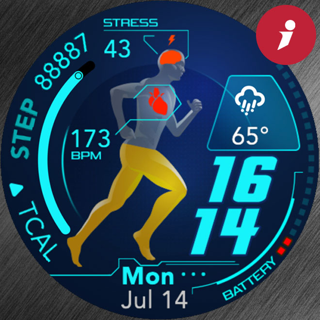 iFacer – P002 – Mind & Body Motion · Screenshot 1