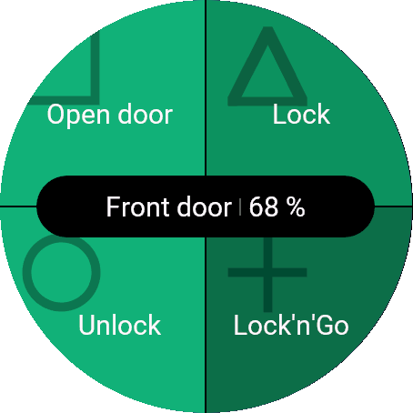 Klok – Smart home on your wrist · Screenshot 3