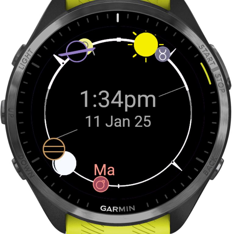 THE PLANETS - Watchface · Screenshot 0