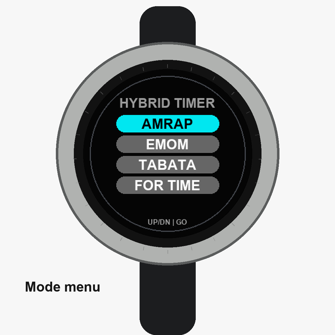 Hybrid Interval Timer · Screenshot 0