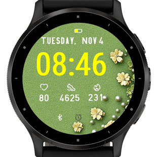 Green flowers · Screenshot 1