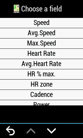 MapDashboardMS (Multi Sport/Profile) · Screenshot 3