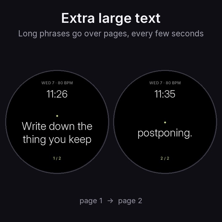 One Thing - Daily Focus Quote · Screenshot 3