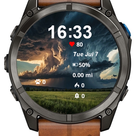 Storm Cloud Over Green Field · Screenshot 1