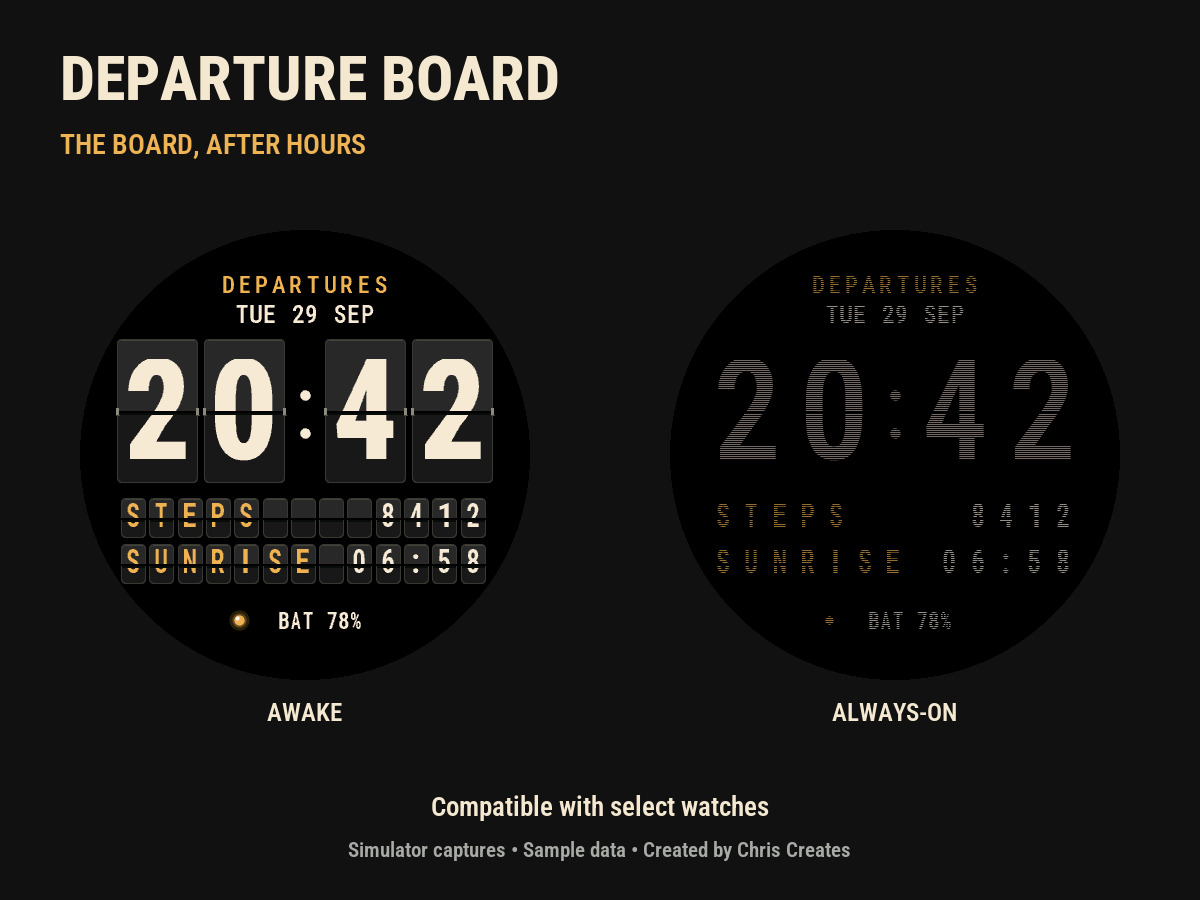 Departure Board · Screenshot 3