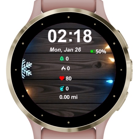 Christmas Lights Wooden · Screenshot 1