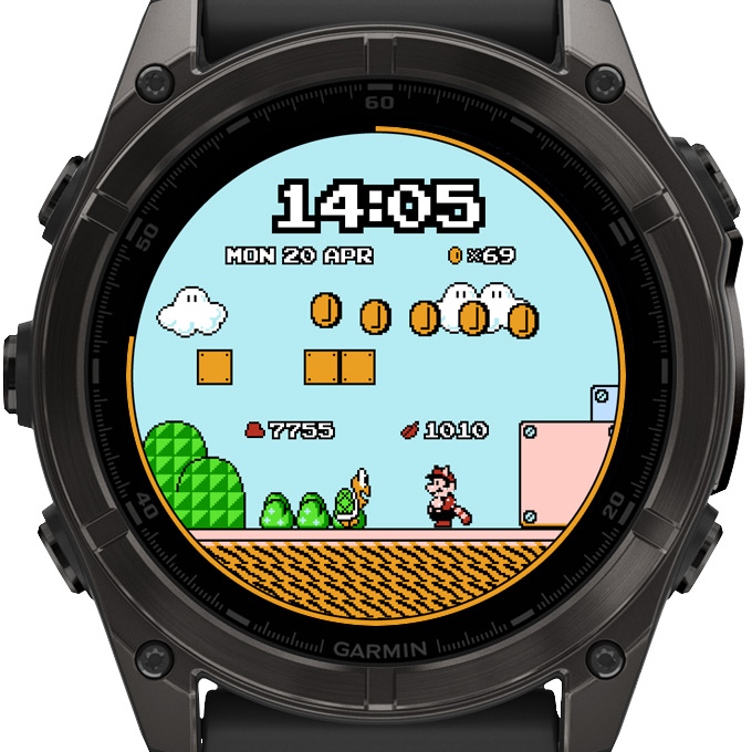 Super Mario 3 Nintendo World SNES Watch Face · Screenshot 4