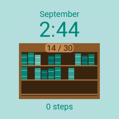 Steps Book Shelf · Screenshot 0