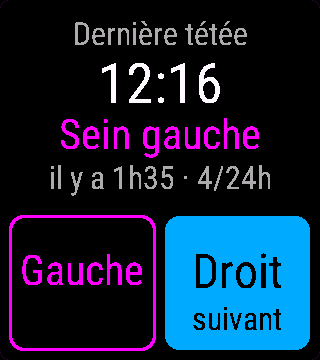 Nurturely – Breastfeeding Tracker · Zaslonska slika 1