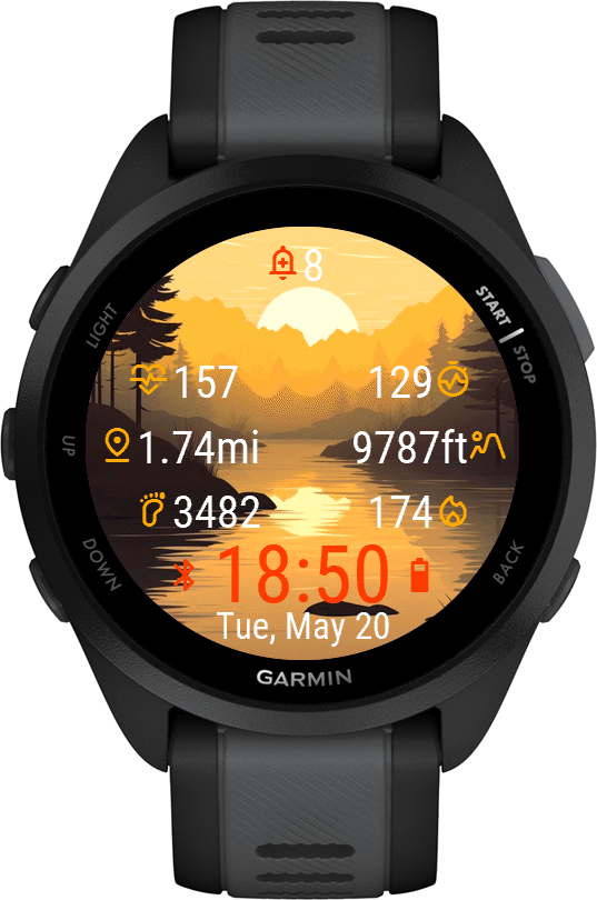 Mountain Sunset · Screenshot 1