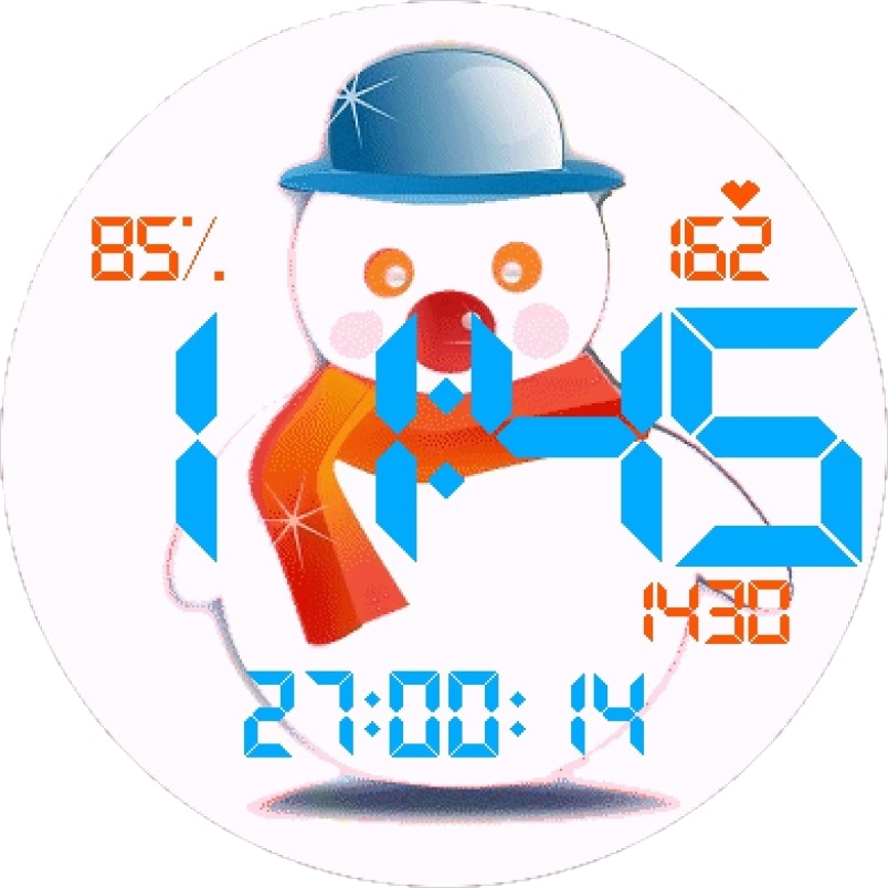 Countdown to Christmas - snowman · Screenshot 1