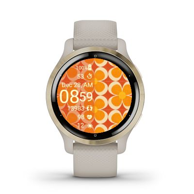 Retro Orange Flower Power Wallpaper · Screenshot 3
