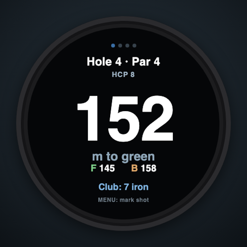 Caddie+Training · Screenshot 0