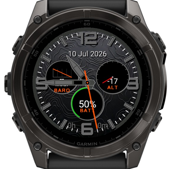 Alpinist ABC Tactical - AMOLED · Screenshot 1