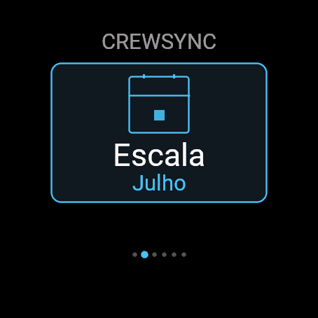 CrewSync — Crew Schedule on Your Wrist · Screenshot 1