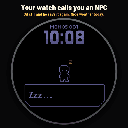 Astra NPC Pro – 动态复古像素 RPG 表盘 · Screenshot 0