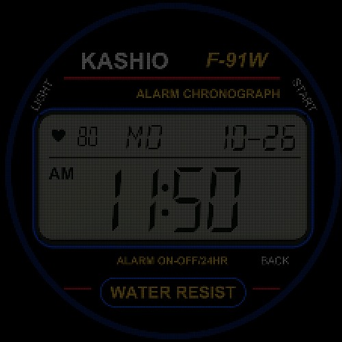 KASHIO F-91W · Screenshot 2