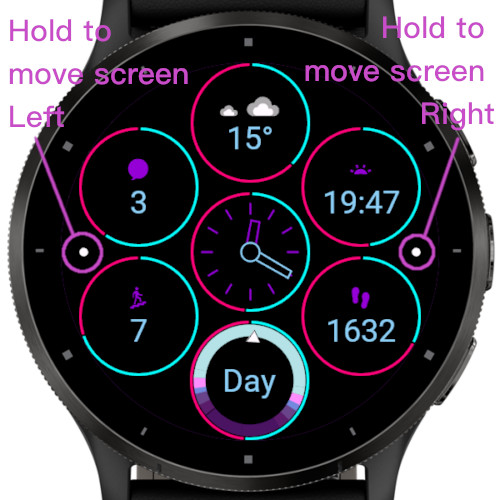 Centricity Watch Face · Screenshot 1