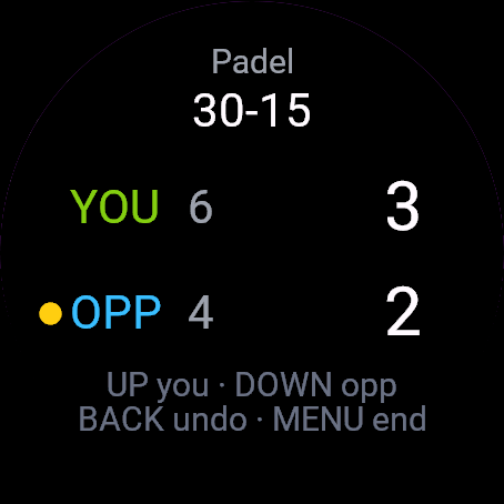 Racket Score: Tennis Padel Pickleball · Screenshot 0