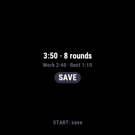 Tabata & HIIT Timer: Interval Workouts · Screenshot 4