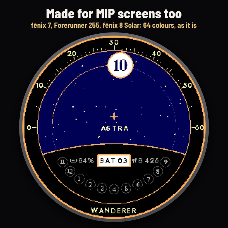 Astra Wanderer Pro – 漫游时间奢华表盘 · Screenshot 3