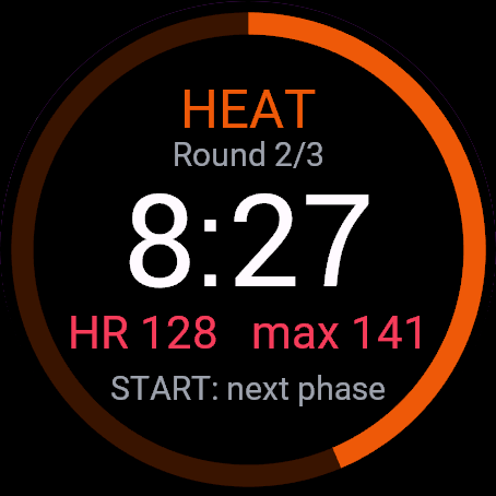 Sauna & Cold Plunge Timer · Screenshot 0