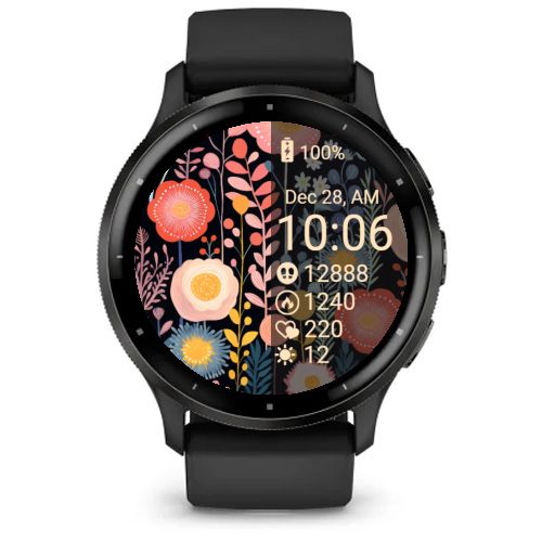 Retro Flowers Dark Mode · Screenshot 3