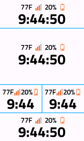 zzTimer (time+temp+batt+gps+solar+mileage) screenshot 3