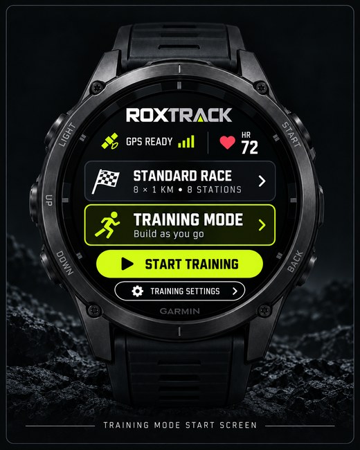 ROXTRACK – Hyrox Tracker · Screenshot 1