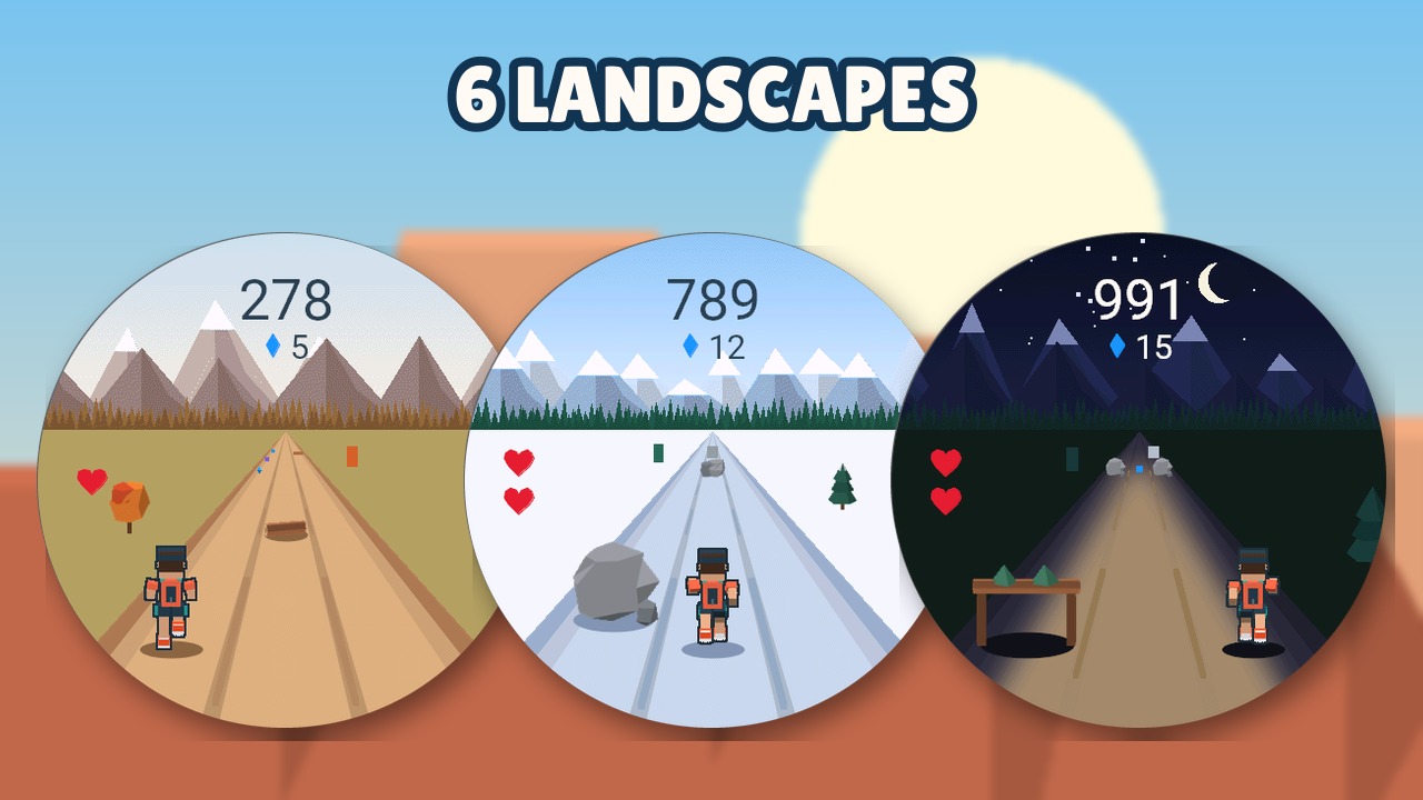Trail Rush: 3D Endless Runner Game · Screenshot 1