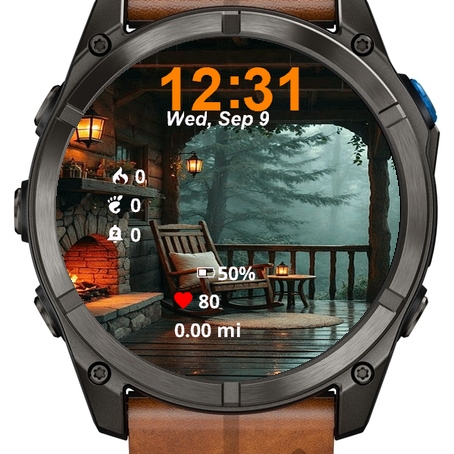 View Porch Rocking Chair Fire Place · Screenshot 1