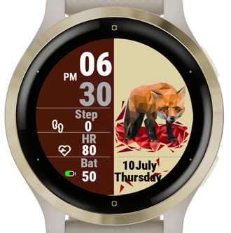 Fox Watchface · Screenshot 3