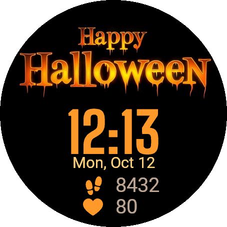 Happy Halloween AMOLED · Screenshot 0