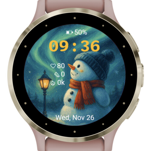 Northern Lights Snowman · Screenshot 0