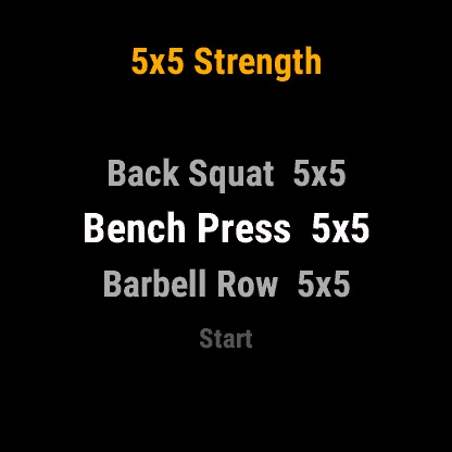 Strength & Workout Gym Tracker · Screenshot 3